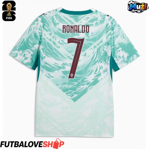 Dres Portugalsko Cristiano Ronaldo #7 Preč MS 2026 Krátky Rukáv